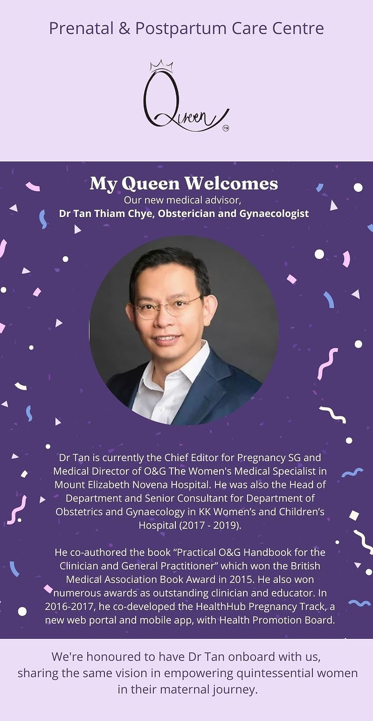 My Queen Welcomes Our New Medical Advisor